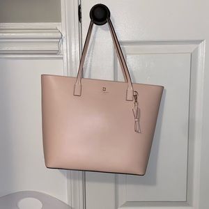 Blush pink Kate Spade shoulder purse